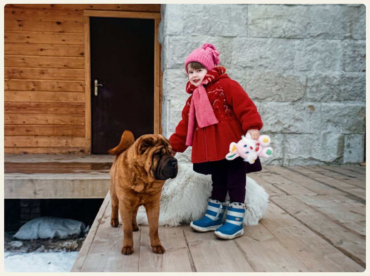 Виолетта с шарпеем